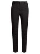 Saint Laurent High-rise Slim-leg Wool Tuxedo Trousers