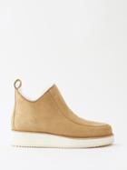 Gabriela Hearst - Harry Shearling Ankle Boots - Womens - Natural