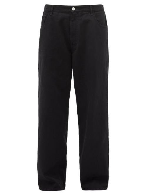 Raf Simons - Relaxed-leg Jeans - Mens - Black