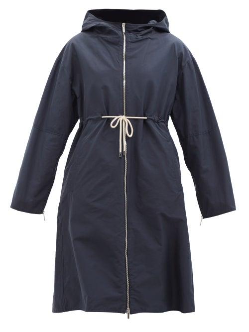 Max Mara - The Cube Parka - Womens - Navy