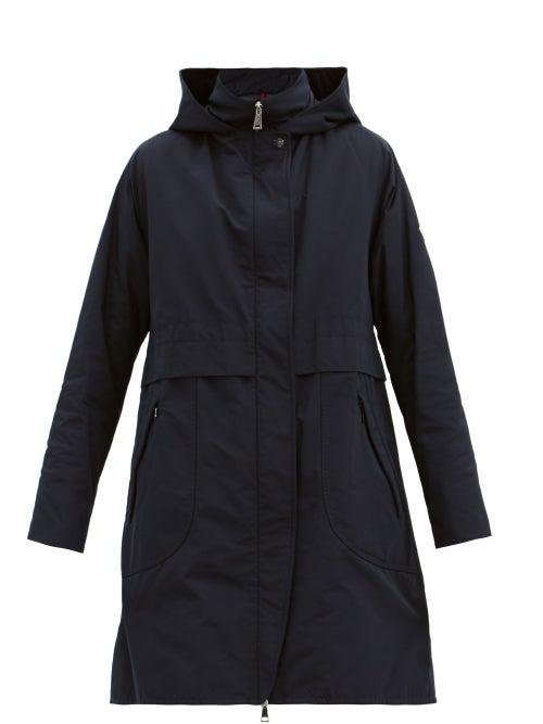 Matchesfashion.com Moncler - Schedar Hooded Down Parka - Womens - Navy
