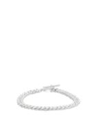 Matchesfashion.com Pearls Before Swine - Chain-link Sterling-silver Bracelet - Mens - Silver