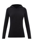 Johnstons Of Elgin - Hooded Cashmere Sweater - Womens - Black