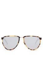 Matchesfashion.com Dior Homme Sunglasses - D Frame Acetate Sunglasses - Mens - Brown