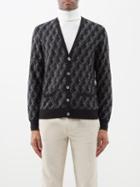 Ralph Lauren Purple Label - Jacquard Cashmere Cardigan - Mens - Black Multi