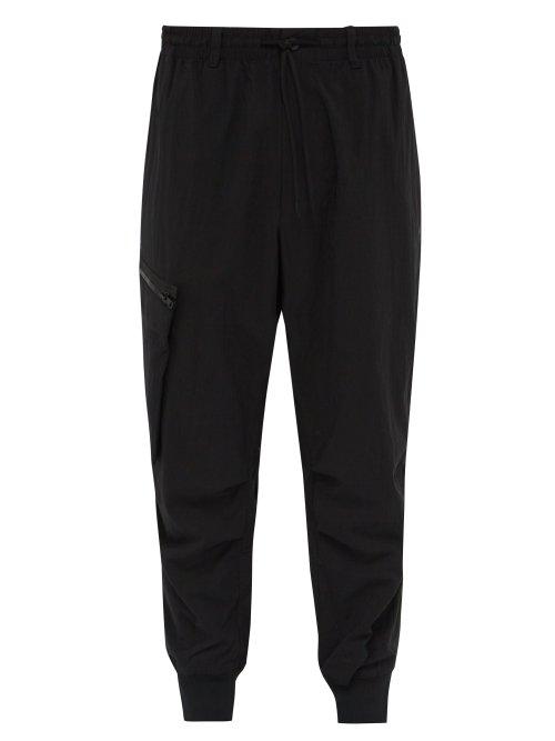 Matchesfashion.com Y-3 - Technical Cargo Track Pants - Mens - Black