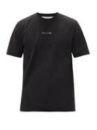 Matchesfashion.com 1017 Alyx 9sm - Logo-print Cotton-jersey T-shirt - Mens - Black