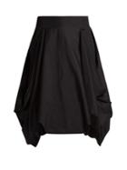 J.w.anderson Draped-pocket Pleated Skirt