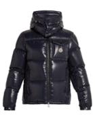 Matchesfashion.com Moncler - Montbeliard Down Filled Jacket - Mens - Navy