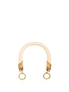 Prada Tiger Head Saffiano-leather Bag Strap