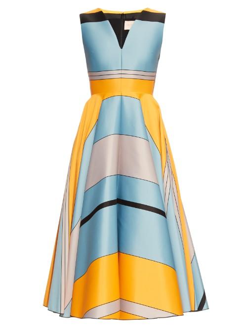 Roksanda Lovell Block-colour Jacquard Dress