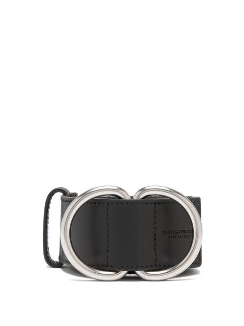 Matchesfashion.com Bottega Veneta - Webbing And Leather D Ring Belt - Mens - Black