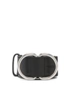Matchesfashion.com Bottega Veneta - Webbing And Leather D Ring Belt - Mens - Black