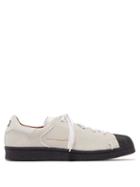 Matchesfashion.com Y-3 - Superknot Suede Low Top Trainers - Mens - White Multi