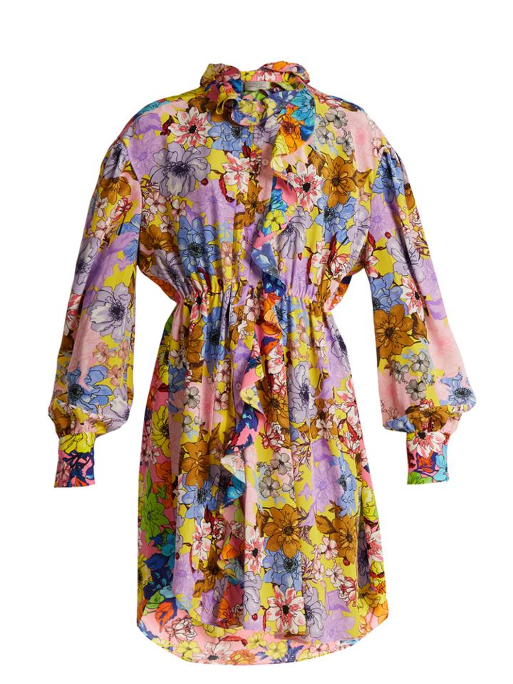 Preen By Thornton Bregazzi Petula Floral-print Dress