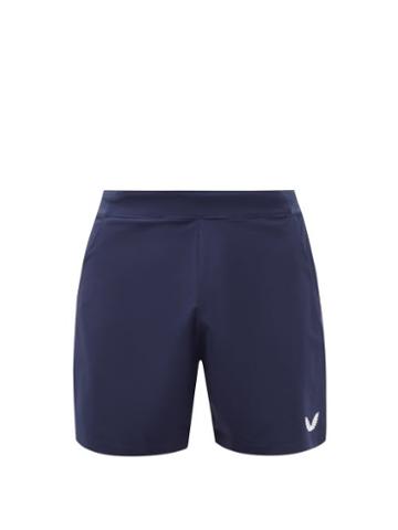 Castore - Logo-print 6 Running Shorts - Mens - Navy