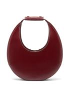 Matchesfashion.com Staud - Moon Medium Leather Shoulder Bag - Womens - Burgundy