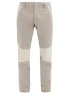 Matchesfashion.com Arnar Mar Jonsson - Panelled Gabardine Trousers - Mens - Beige