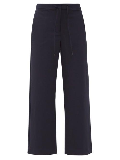 Matchesfashion.com S Max Mara - Canga Trousers - Womens - Navy