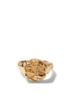Matchesfashion.com Alighieri - Libra 24kt Gold-plated Zodiac Ring - Womens - Gold