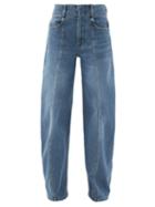 Matchesfashion.com Chlo - High-rise Wide-leg Jeans - Womens - Denim