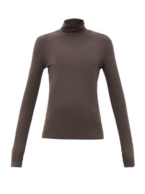 Matchesfashion.com Weekend Max Mara - Multif Top - Womens - Brown