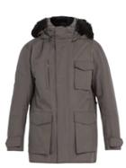 Matchesfashion.com 49 Winters - The Brompton Hooded Cotton Blend Parka - Mens - Grey