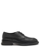 Alexander Mcqueen - Swilly Tread-sole Leather Derby Shoes - Mens - Black