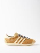 Adidas X Wales Bonner - Country Leather Trainers - Mens - Dark Yellow