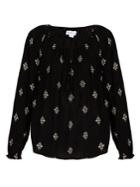 Velvet By Graham & Spencer Coralie Geometric-print Top