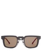 Kuboraum Square-frame Acetate Sunglasses