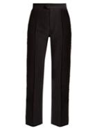 Matchesfashion.com Isabel Marant - Philea Crystal Embellished Cropped Trousers - Womens - Black
