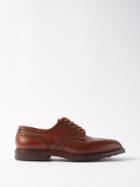 Crockett & Jones - Pembroke Grained-leather Brogues - Mens - Tan