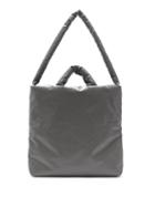 Matchesfashion.com Kassl Editions - Oil Medium Padded Canvas Tote Bag - Womens - Dark Grey