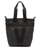 Matchesfashion.com Bottega Veneta - Intrecciato Rubber Tote Bag - Mens - Black