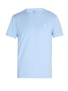 Matchesfashion.com Polo Ralph Lauren - Logo Embroidered Cotton Jersey T Shirt - Mens - Blue