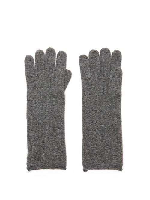 Extreme Cashmere - No.215 Sensa Stretch-cashmere Gloves - Womens - Grey