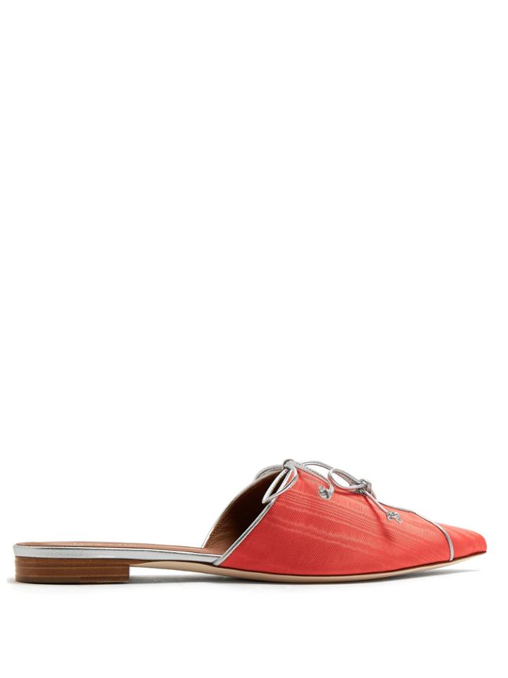 Malone Souliers Vilvin Bow-detail Backless Loafers