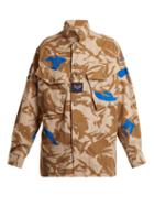 Matchesfashion.com Myar - 1990s Camouflage Print Jacket - Womens - Khaki Multi