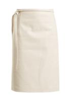 Vetements High-rise Leather Wrap Skirt