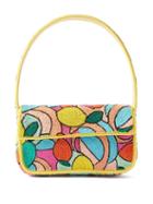 Staud - Tommy Beaded Shoulder Bag - Womens - Yellow Multi
