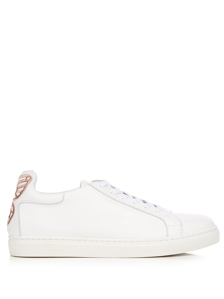 Sophia Webster Bibi Low-top Leather Trainers