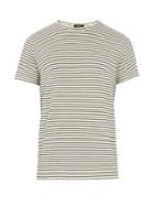 A.p.c. Paul Striped Cotton-blend T-shirt