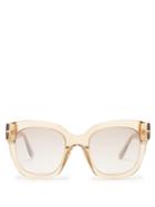 Tom Ford Eyewear Square-frame Oversized Acetate Sunglasses