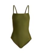 Matchesfashion.com Matteau - The Ring Swimsuit - Womens - Khaki
