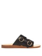 Gabriela Hearst - Tom Buckled Leather Sandals - Womens - Black