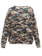 Matchesfashion.com The Upside - Alena Himalaya Camouflage-print Cotton Sweatshirt - Womens - Camouflage