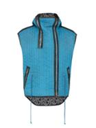 Matchesfashion.com Calvin Klein 205w39nyc - Hooded Quilted Gilet - Mens - Blue