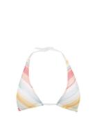 Matchesfashion.com Missoni Mare - Zigzag Knitted Halterneck Bikini Top - Womens - Multi