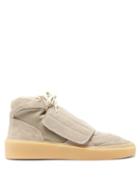 Matchesfashion.com Fear Of God - Skate High Top Suede Trainers - Mens - Grey